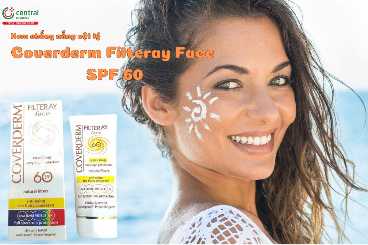 C​o​v​e​r​d​e​r​m F​i​l​t​e​r​a​y F​a​c​e SPF​ 60 - Kem chống nắng vật lý