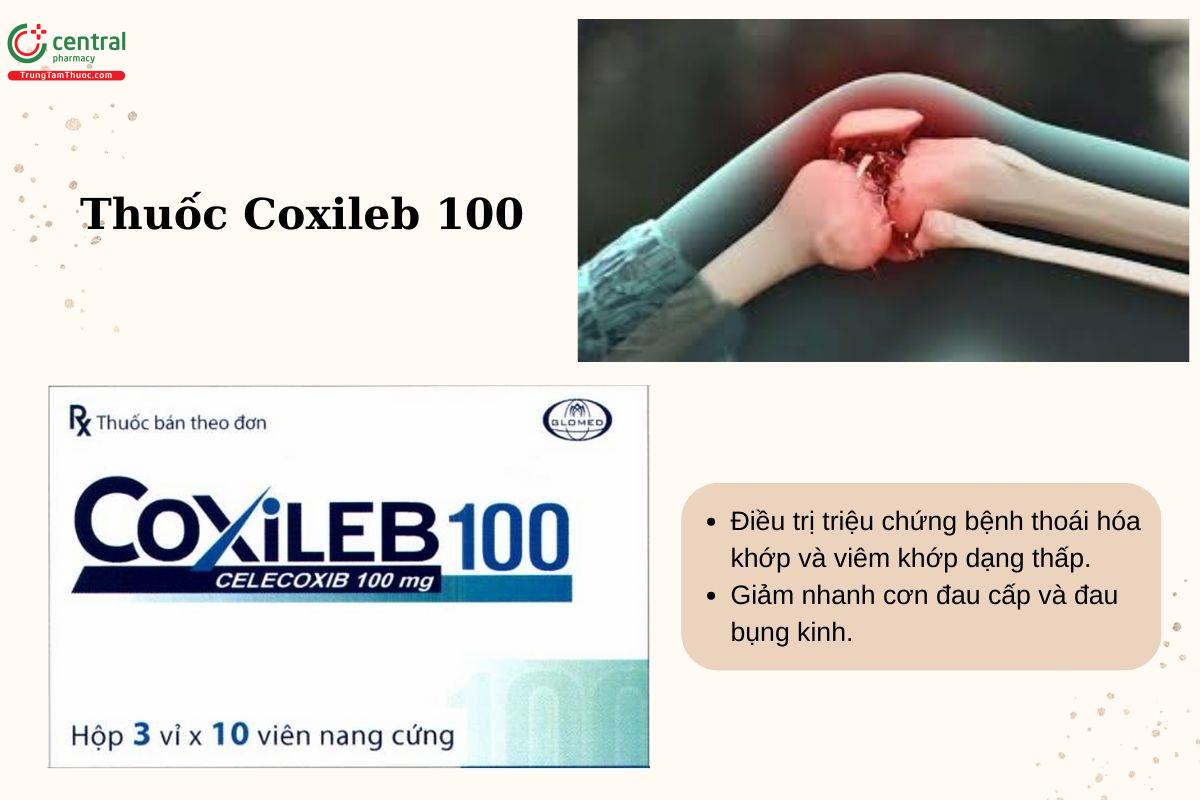 Chỉ định của thuốc Coxileb 100