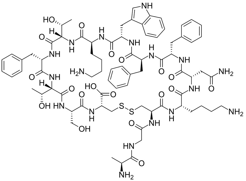 Cấu trúc hoá học của Somatostatin
