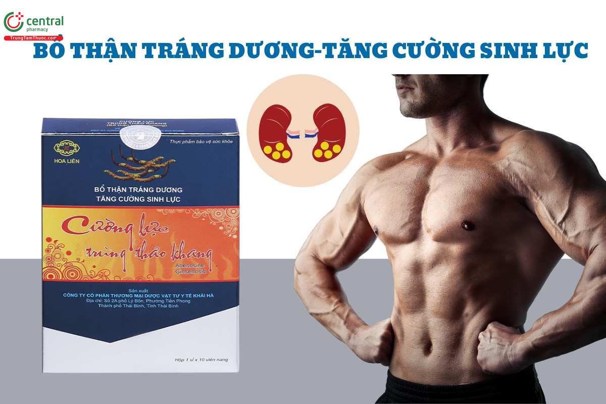 Công dụng Cường Lực Trùng Thảo Khang