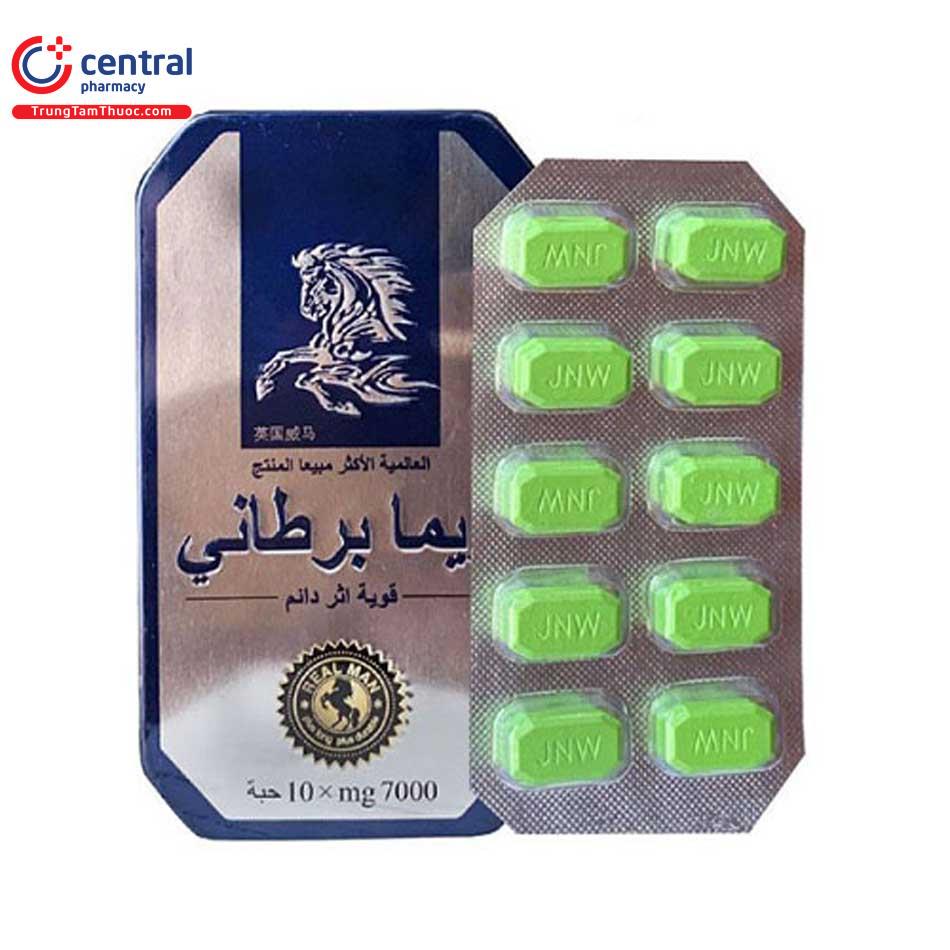 Thuốc kích thích tình dục cho nam cường dương Ngựa Thái 7000mg 
