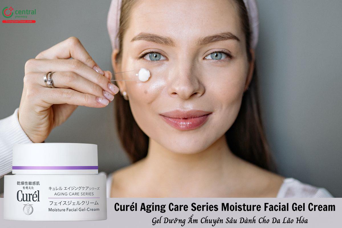 Curél Aging Care Series Moisture Facial Gel - Cream - Dưỡng ẩm sâu, giảm nếp nhăn