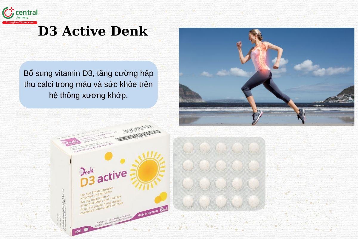 Công dụng của D3 Active Denk