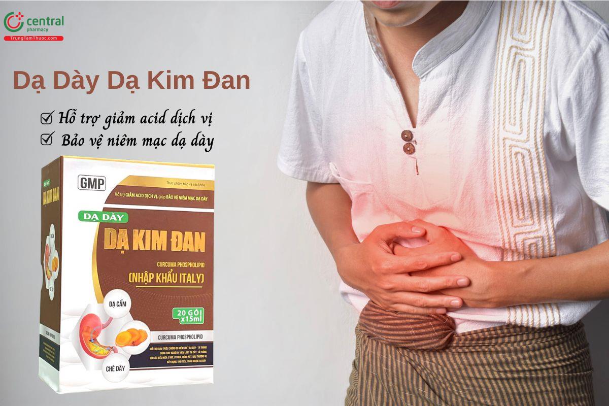Dạ dày Dạ Kim Đan - Hỗ trợ giảm acid dịch vị, bảo vệ niêm mạc dạ dày