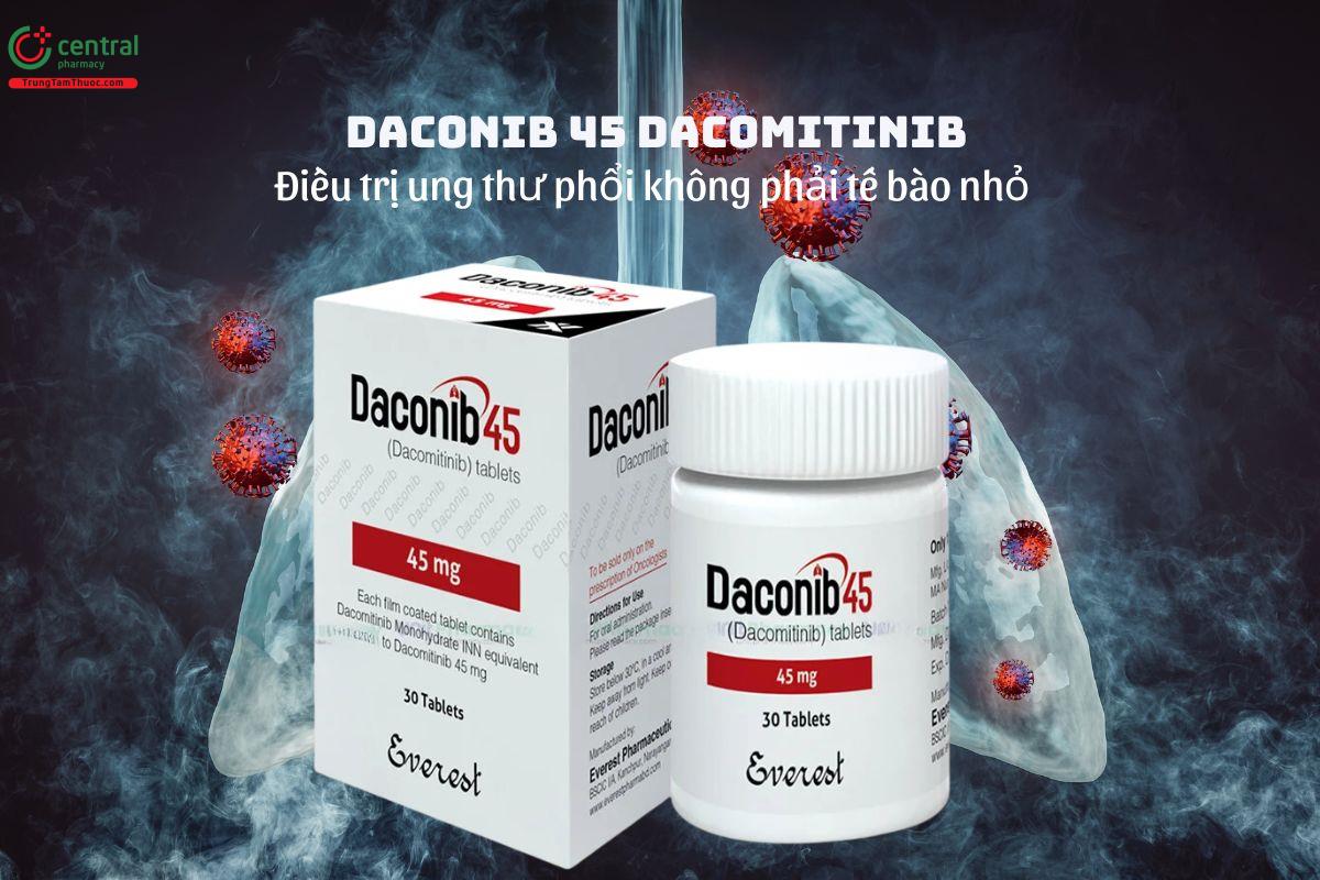 Thuốc Daconib 45mg điều trị ung thư phổi không phải tế bào nhỏ