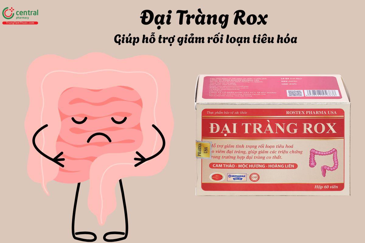 Ðại Tràng Rox - Giúp cải thiện rối loạn tiêu hóa do viêm đại tràng