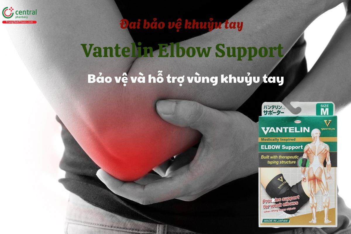 Đai bảo vệ khuỷu tay Vantelin Elbow Support - Bảo vệ và hỗ trợ vùng khuỷu tay