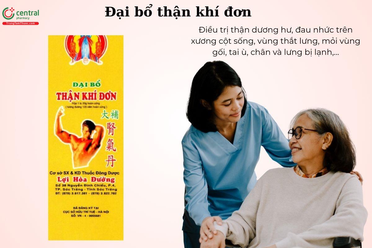 Chỉ định của thuốc Đại bổ thận khí đơn