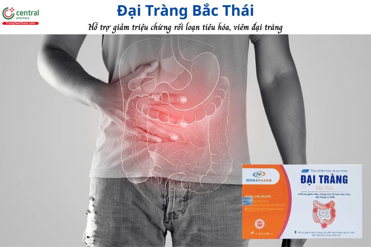 Đại Tràng Bắc Thái - Hỗ trợ giảm triệu chứng rối loạn tiêu hóa, đại tràng co thắt