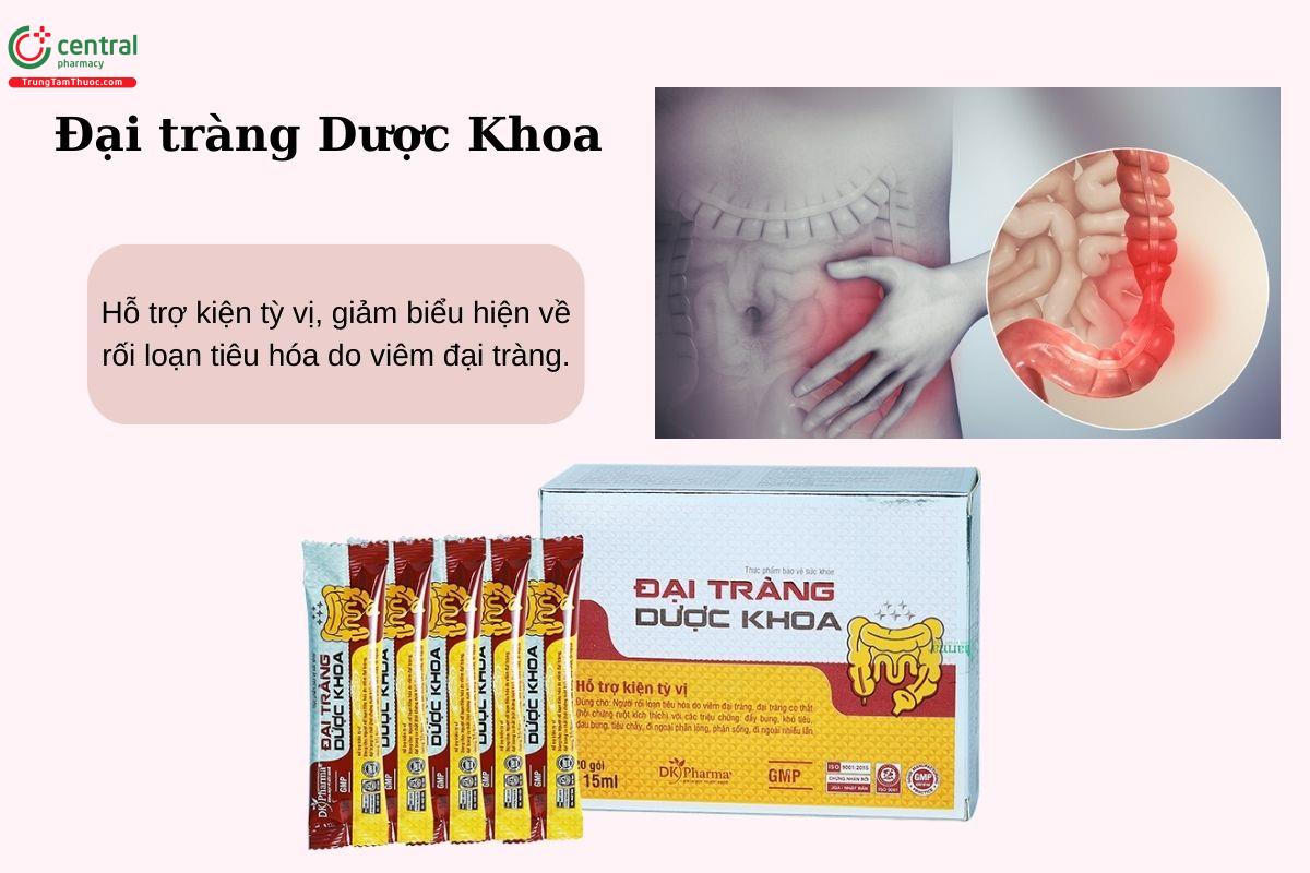 Công dụng của Đại tràng Dược Khoa