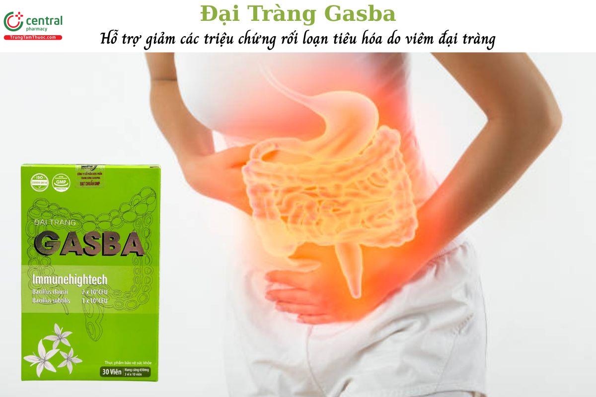Đại Tràng Gasba - Hỗ trợ giảm các triệu chứng viêm đại tràng