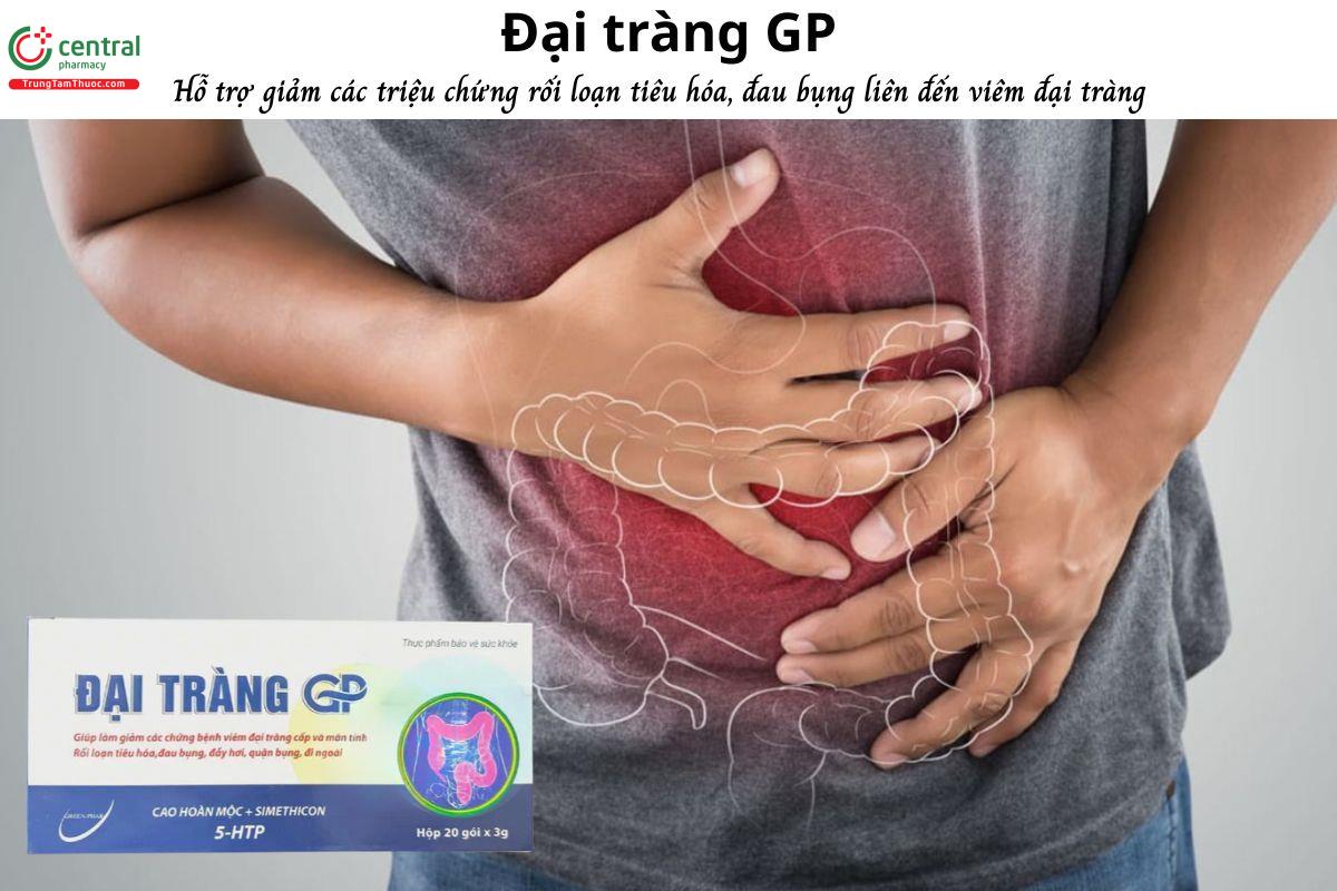 Đại tràng GP - Giảm các triệu chứng viêm đại tràng cấp - mãn tính