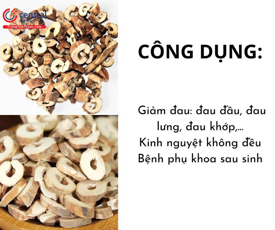 Một số công dụng của mẫu đơn bì