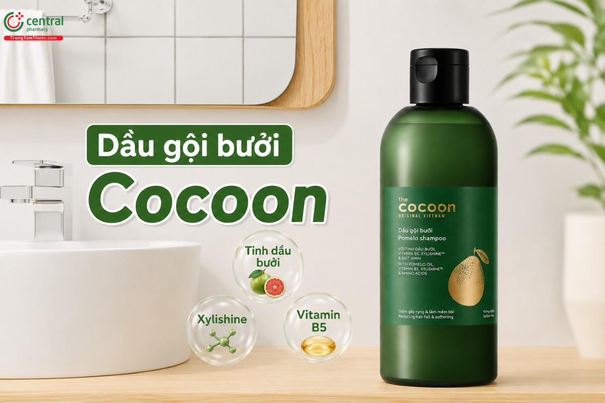 Dầu gội bưởi mọc tóc Cocoon