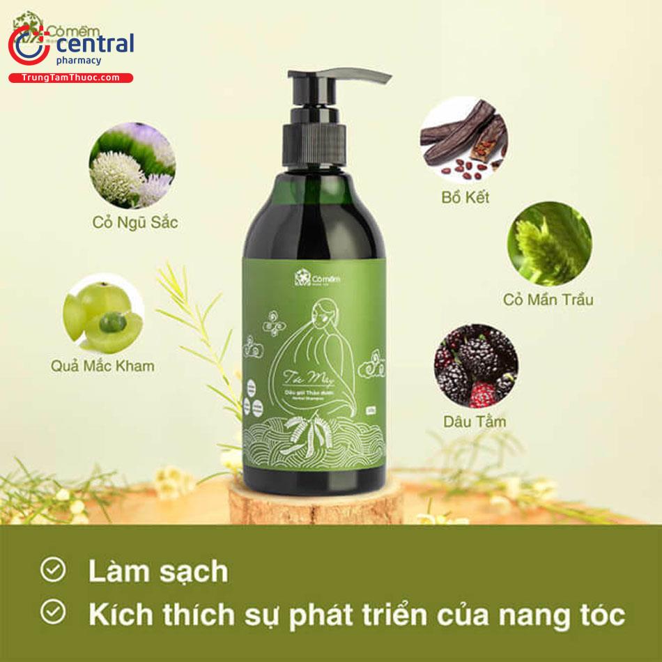 Dầu gội thảo mộc Tóc Mây Cỏ Mềm