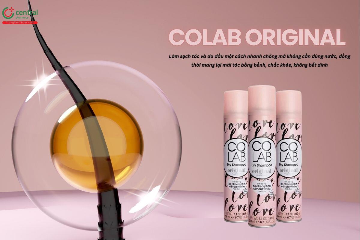 Dầu gội khô Colab Original 200ml có công dụng gì?