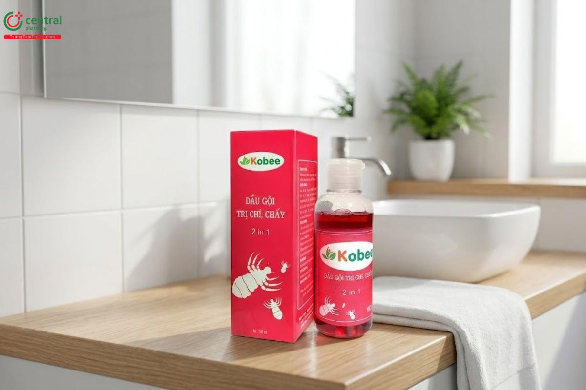 Đầu gội trị chấy Kobee.