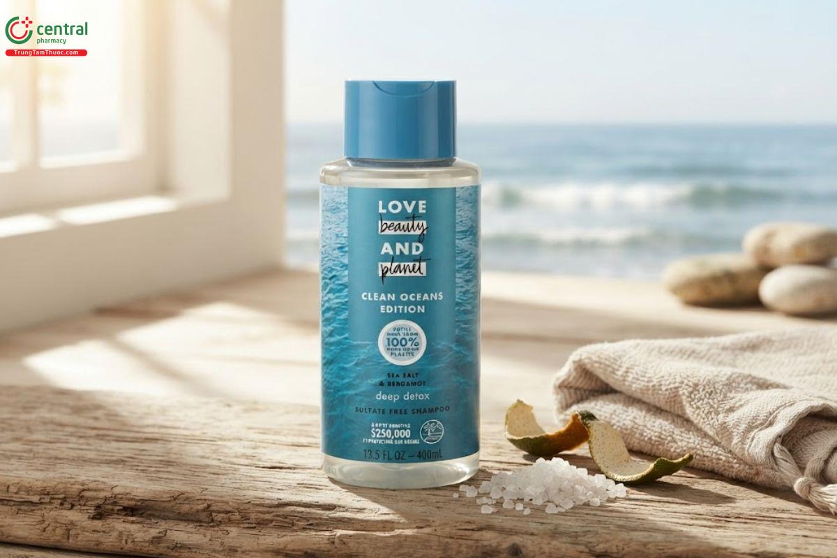 Love Beauty And Planet Clean Oceans Edition Marine Moisture Sulfate Free Shampoo