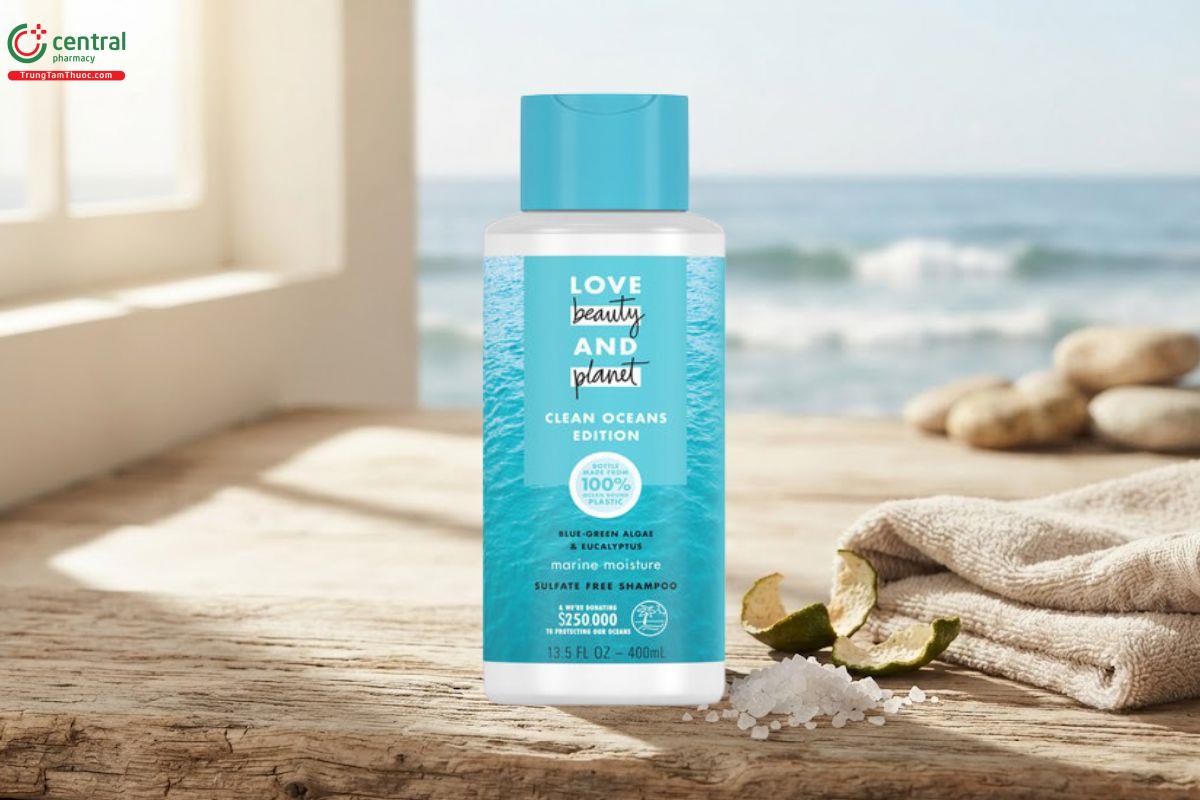 Love Beauty And Planet Clean Oceans Edition Marine Moisture Sulfate Free Shampoo