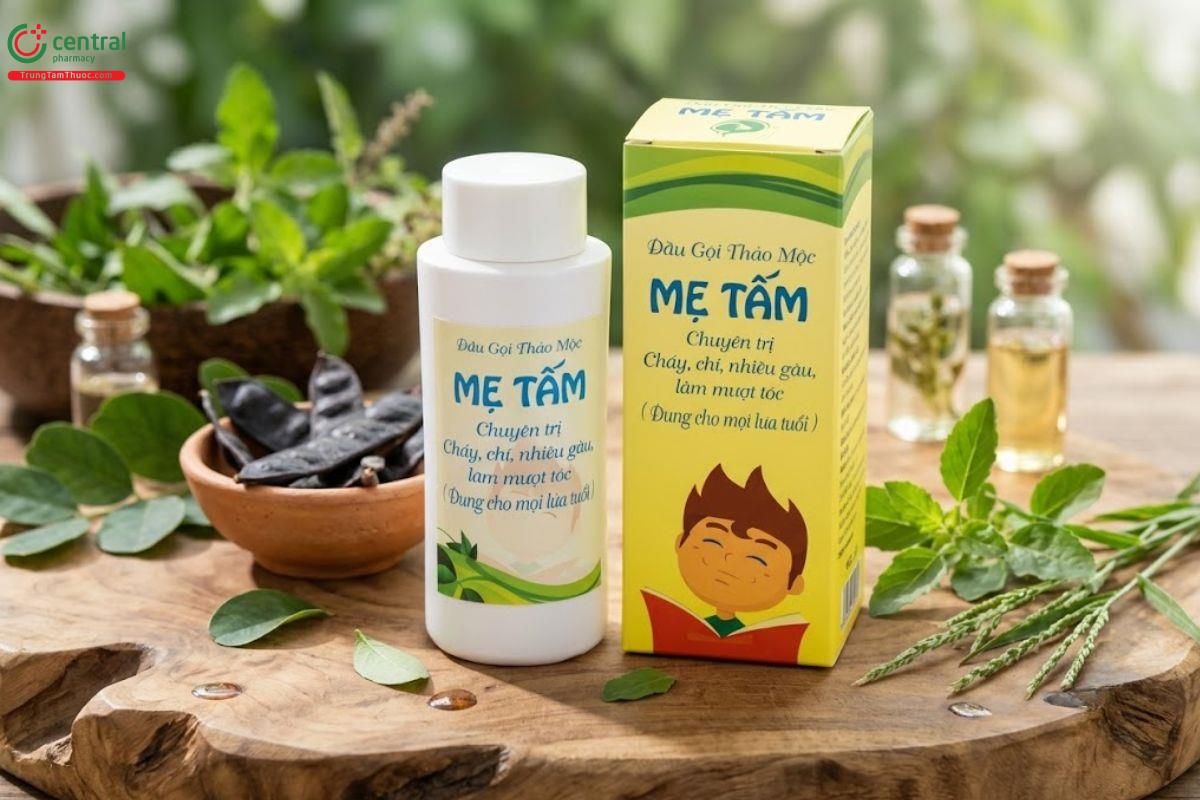 Dầu gội trị chấy mẹ Tấm.