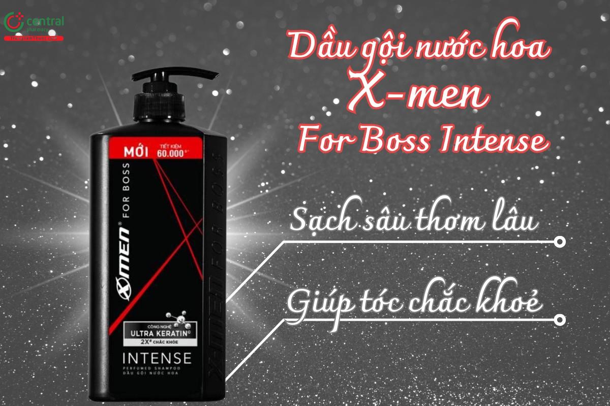 Dầu gội X-men For Boss Intense - Mùi hương đẳng cấp phái mạnh 