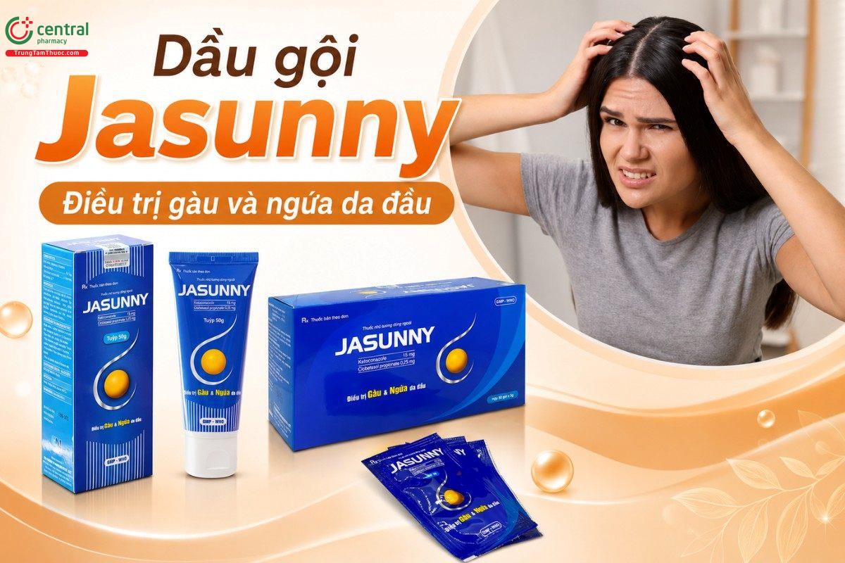 Dầu gội trị gàu cho nam và nữ Jasunny