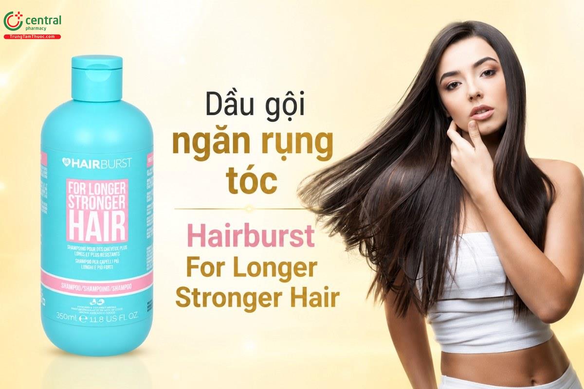 Dầu gội trị rụng tóc Hairburst For Longer Stronger Hair