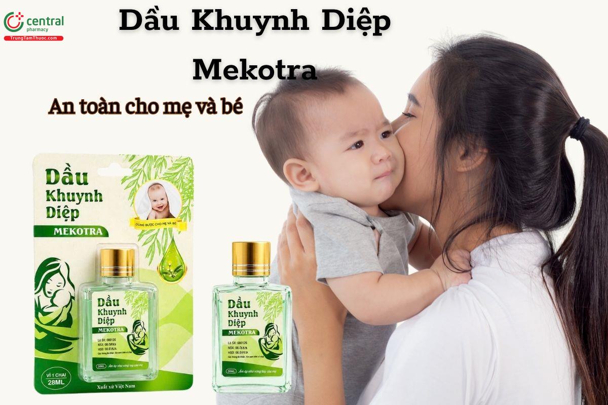Dầu Khuynh Diệp Mekotra có tác dụng gì?