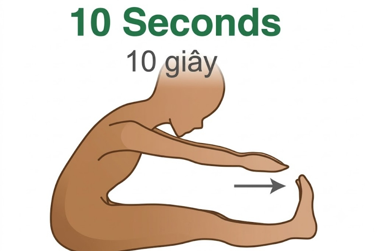 Bước 4: Gồi gập lưng