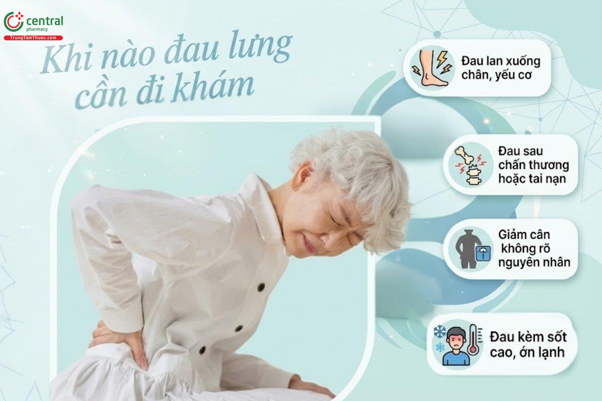 Khi nào đau lưng cần đi khám