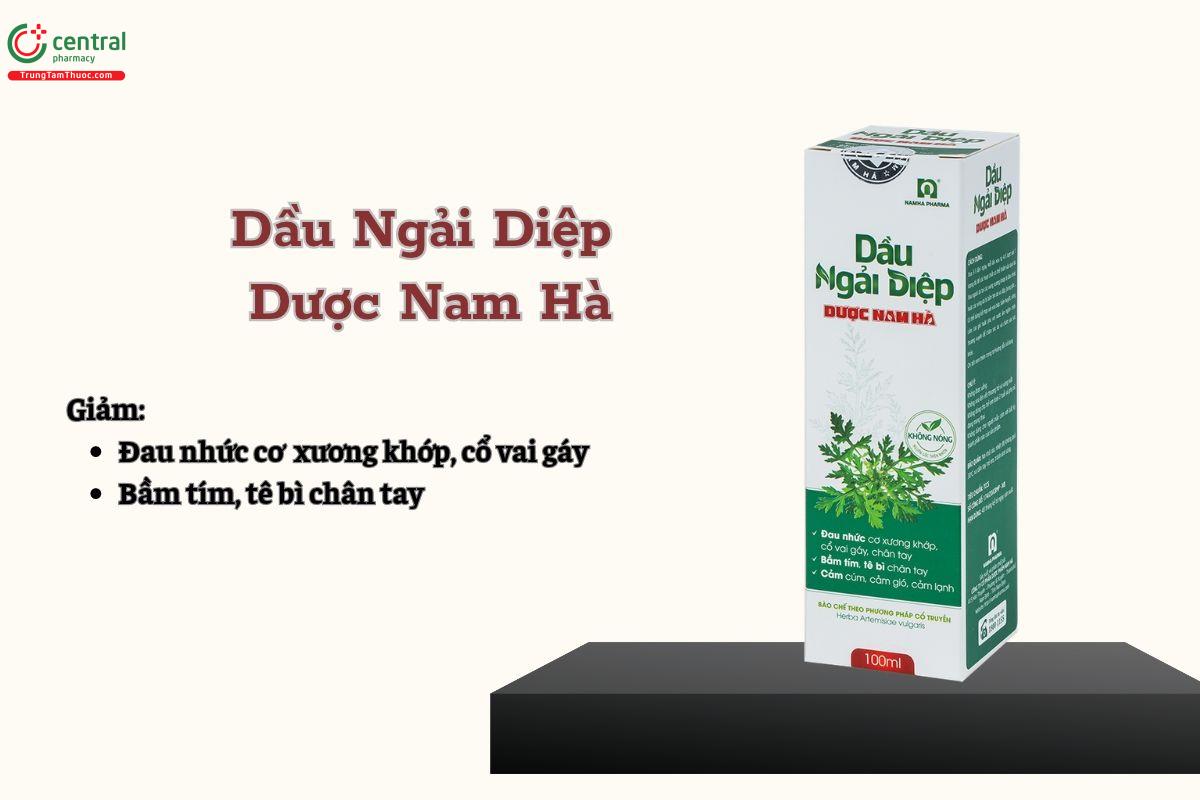 Dầu Ngải Diệp Dược Nam Hà có tác dụng gì?