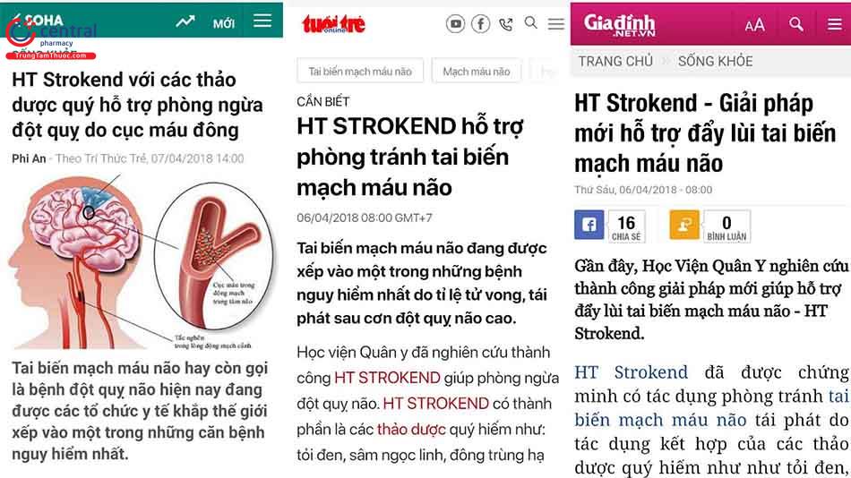 Nhiều báo lớn đưa tin về HT Strokend