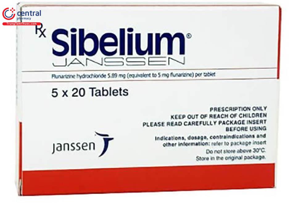 Thuốc Sibelium 5mg
