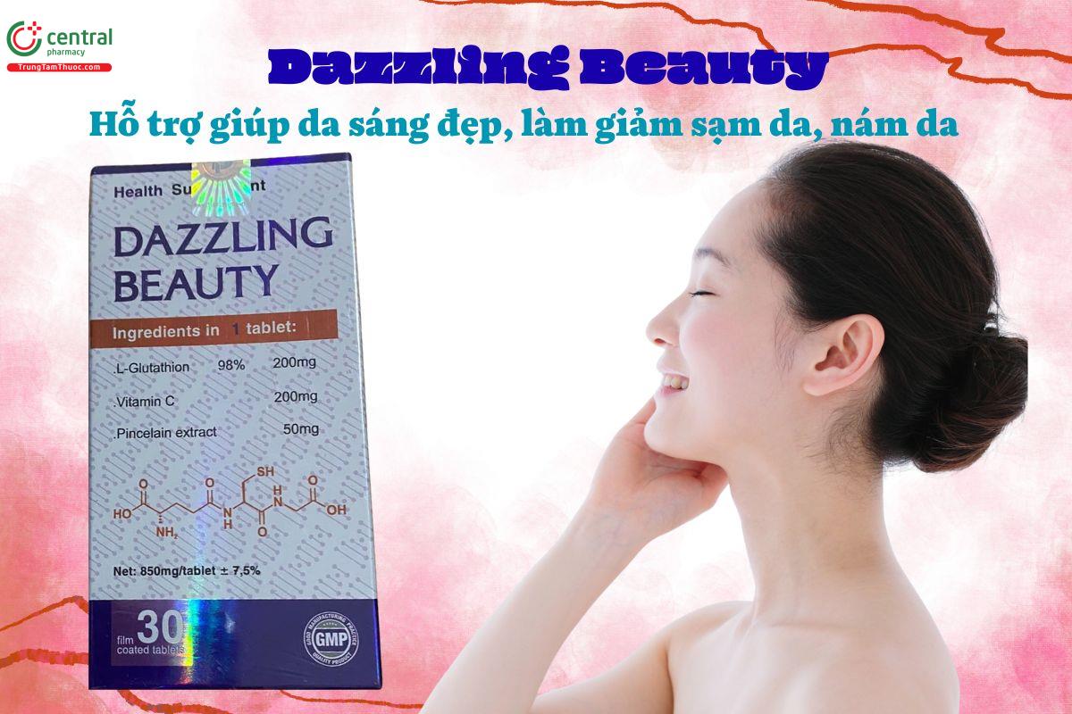 Dazzling Beauty giúp làm giảm sạm da, giúp sáng da, làm đẹp da