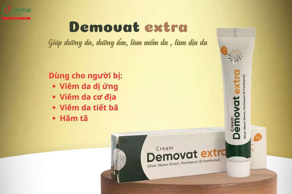 Kem bôi da Demovat extra - Dưỡng ẩm, làm mềm, làm dịu da