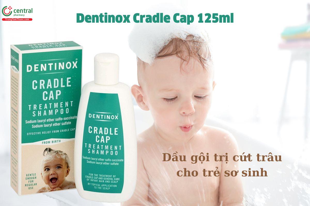 Dầu gội Dentinox Cradle Cap 125ml trị cứt trâu cho trẻ em