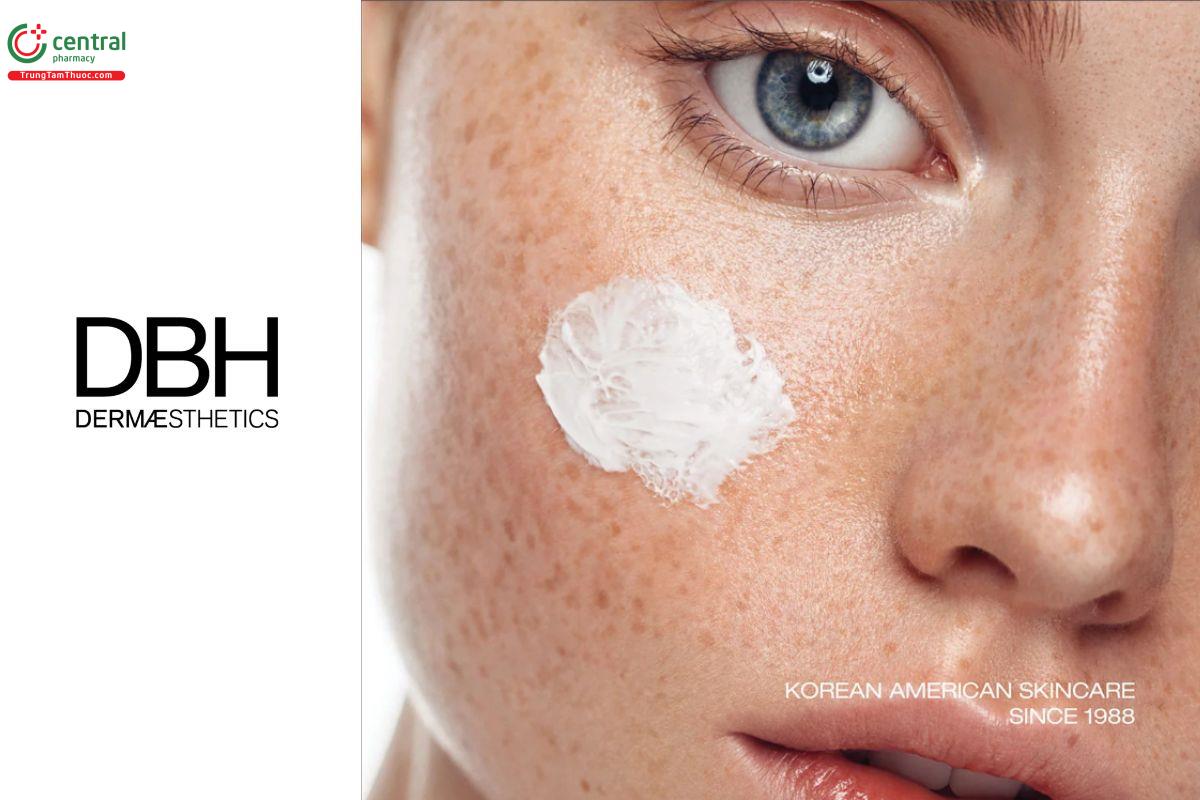 Dermaesthetics Beverly Hills (DBH) là thương hiệu chăm sóc da lâm sàng Hàn Quốc-Mỹ