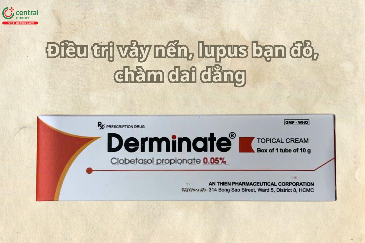 Thuốc Derminate điều trị bệnh vảy nến, lupus ban đỏ, chàm dai dẳng