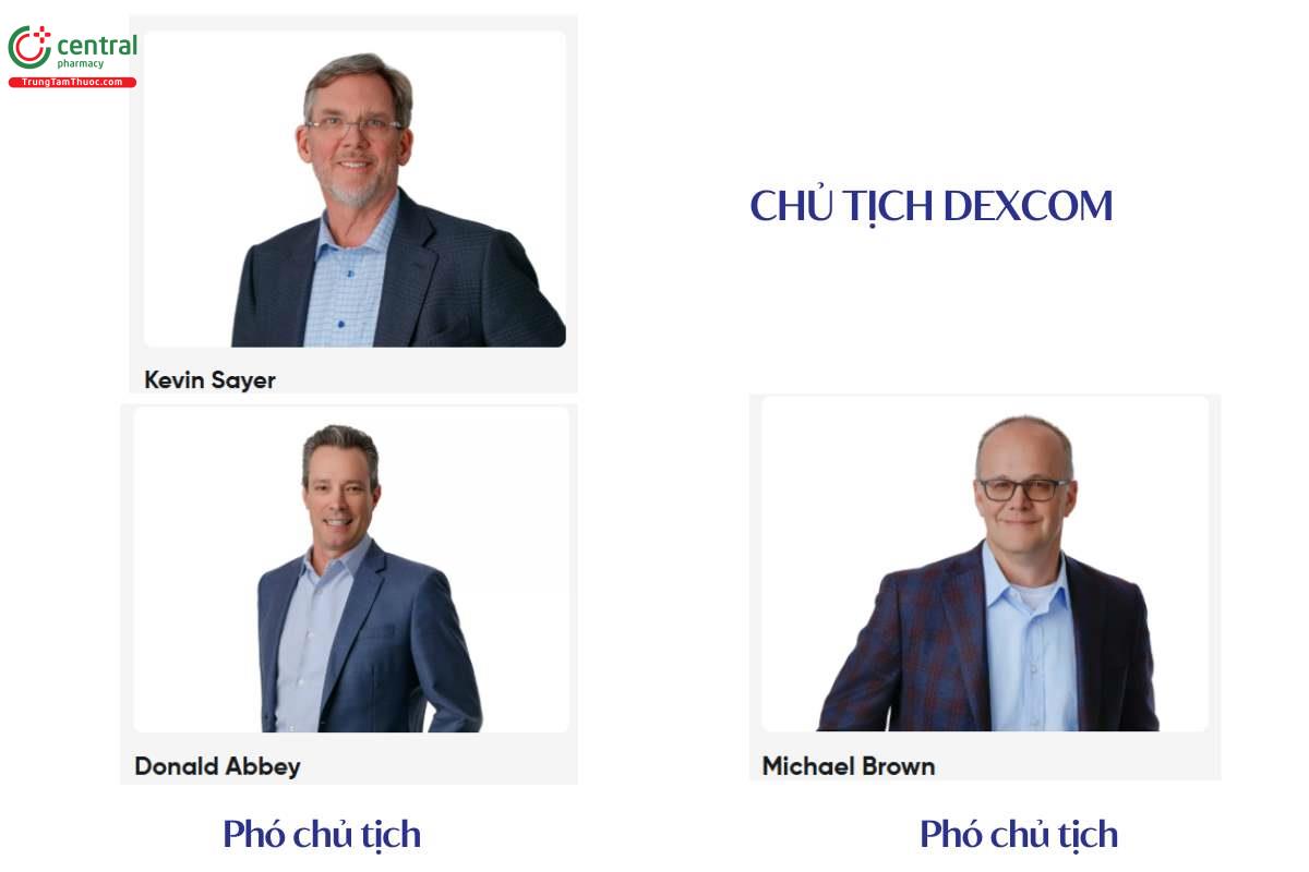 Đội ngũ lãnh đạo Dexcom Corporation
