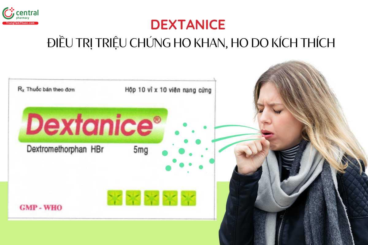 Chỉ định của Thuốc Dextanice 5mg