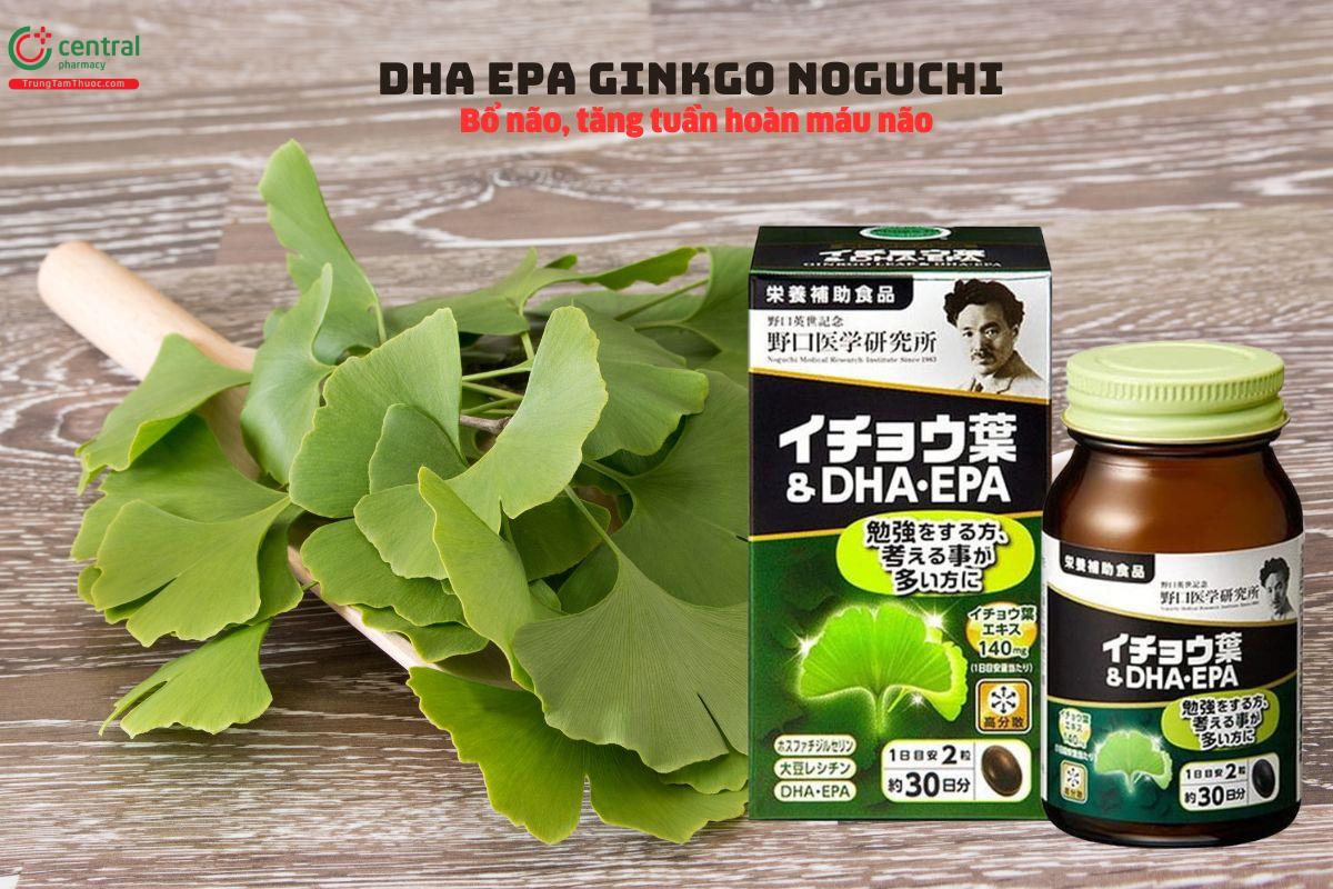 bổ não DHA EPA Ginkgo Noguchi Nhật Bản - Tăng tuần hoàn não