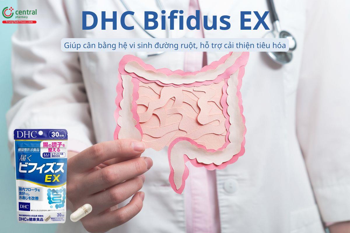 DHC Bifidus EX giúp cân bằng hệ vi sinh đường ruột