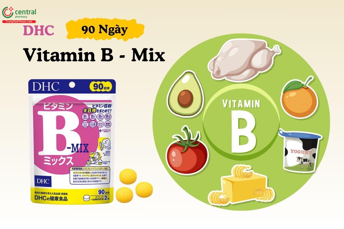 DHC Vitamin B Mix 90 ngày tăng tạo máu, cho da dẻ hồng hào, khỏe mạnh