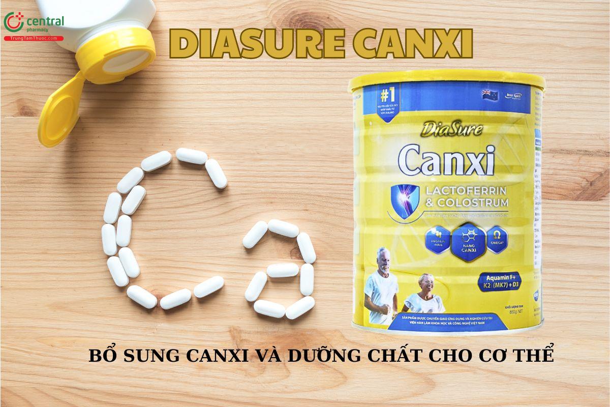 Sữa Diasure Canxi - Sản phẩm dinh dưỡng hỗ trợ giúp xương khớp khỏe mạnh