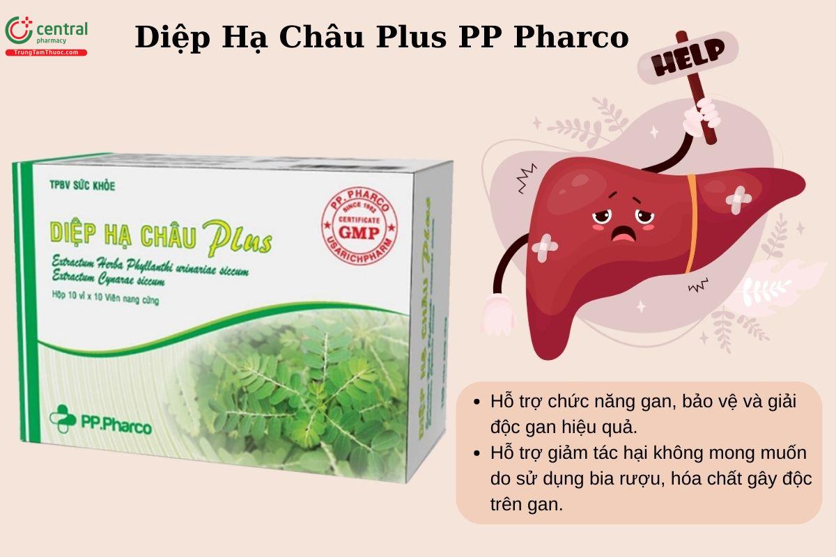 Công dụng của Diệp Hạ Châu Plus PP Pharco