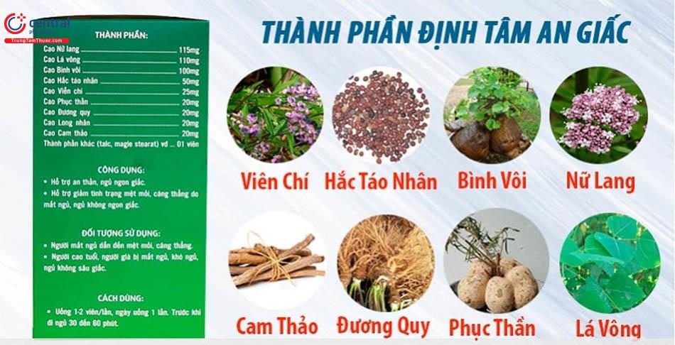 Định Tâm An Giấc