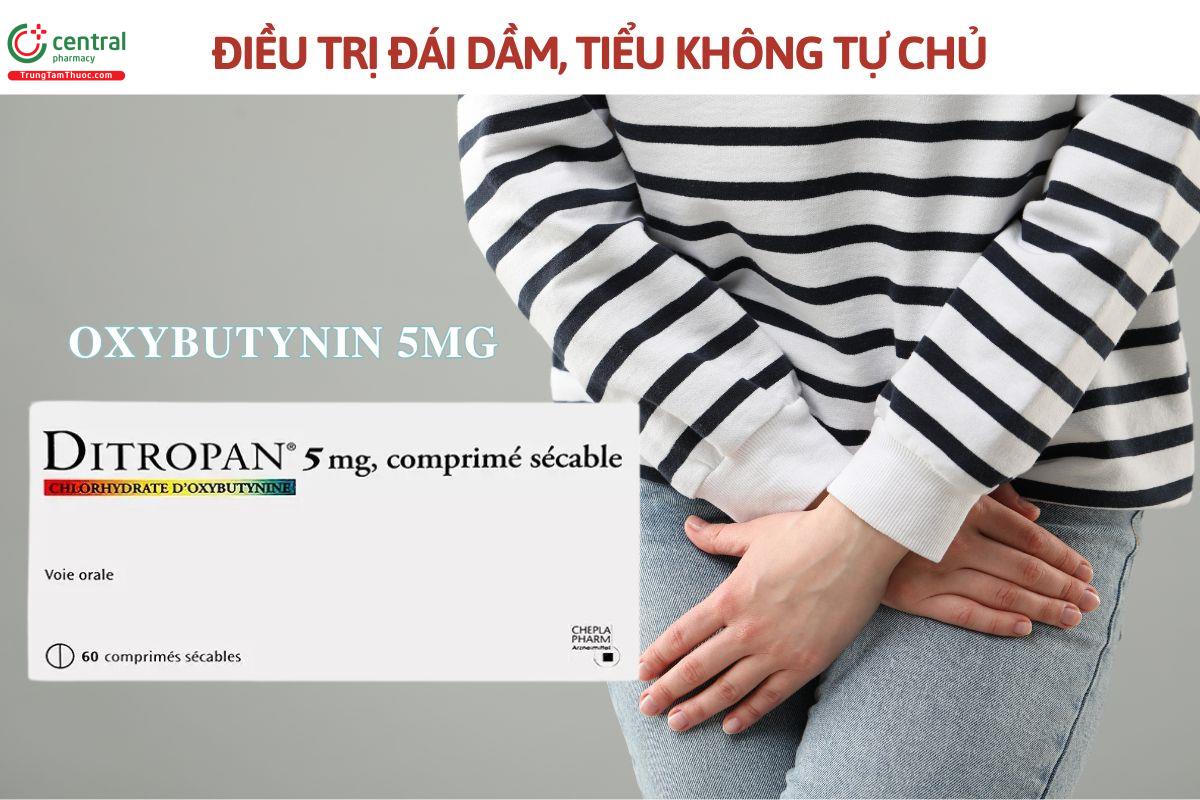 Chỉ định thuốc Ditropan 5mg