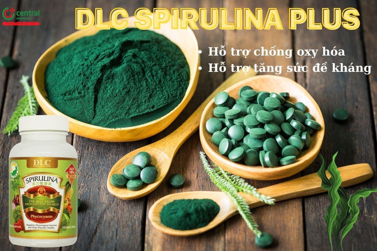 DLC Spirulina Plus giúp tăng cường sức đề kháng, giảm mệt mỏi