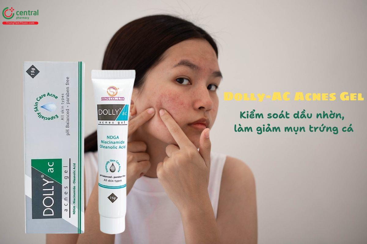  Dolly-AC Acnes Gel - Kiểm soát dầu nhờn, giúp giảm mụn