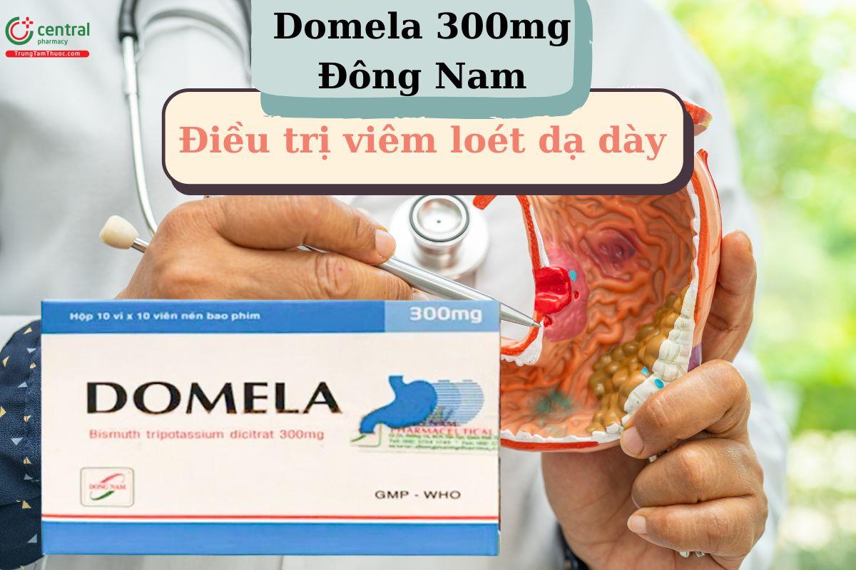 Thuốc Domela 300mg Đông Nam trị viêm loét dạ dày tá tràng